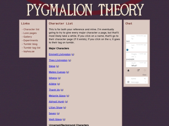 characters screenshot