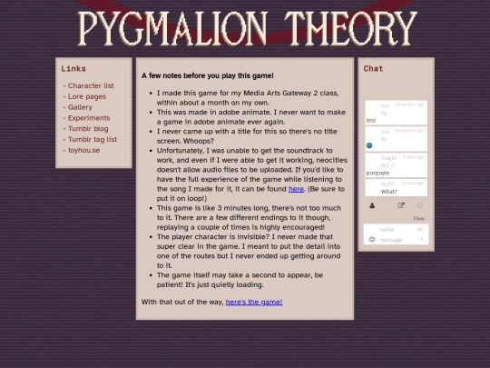 experiments/ schoolgame screenshot