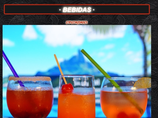 bebidas screenshot