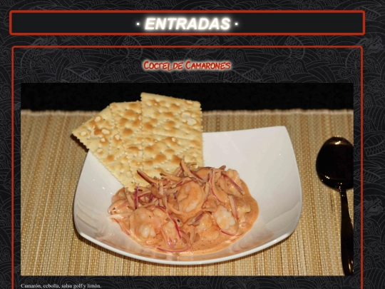 comidas screenshot