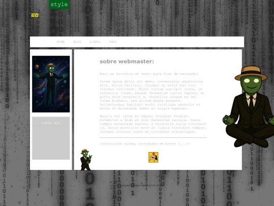 info screenshot