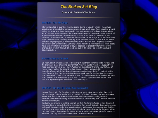 blog screenshot