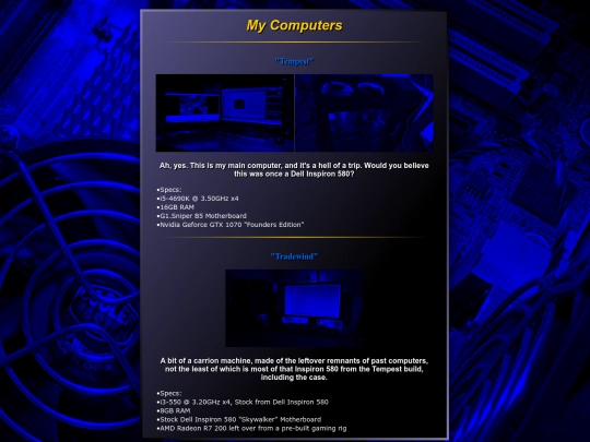 spec screenshot