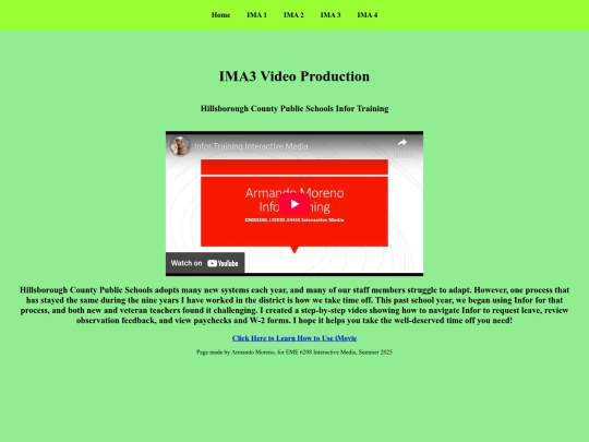 IMA3MAIN screenshot