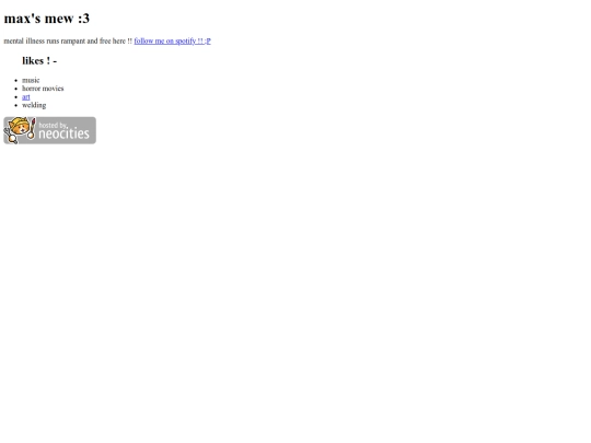 index screenshot