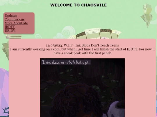 updates screenshot