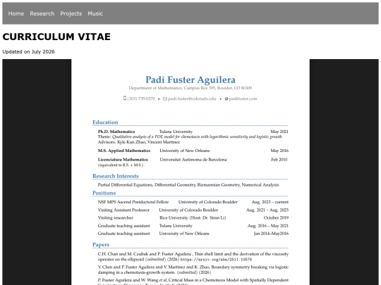 padi/cv screenshot