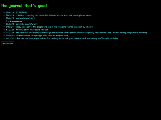 journal screenshot