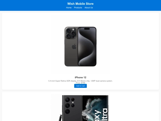 mobile.html2 screenshot
