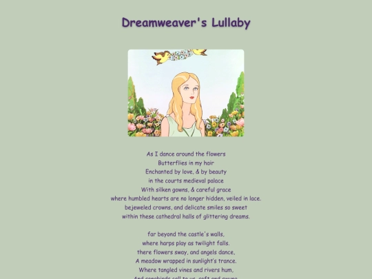 dreamweaverlullaby screenshot