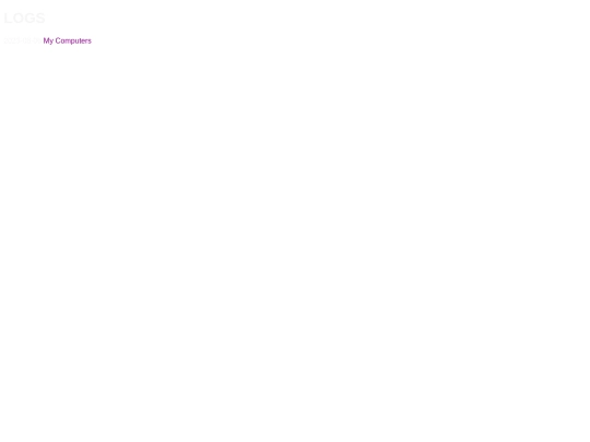 logs screenshot