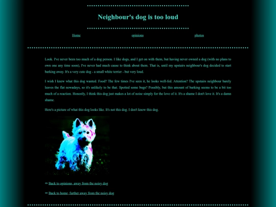 dog screenshot