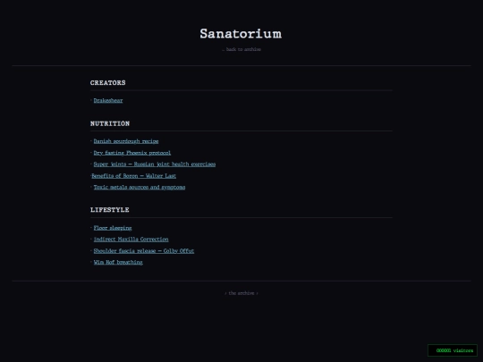 sanatorium screenshot