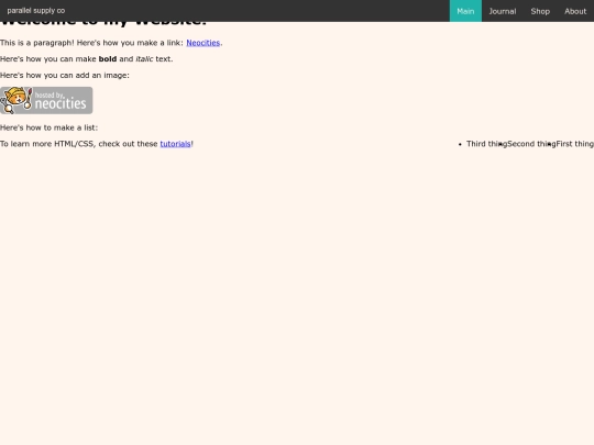 index screenshot