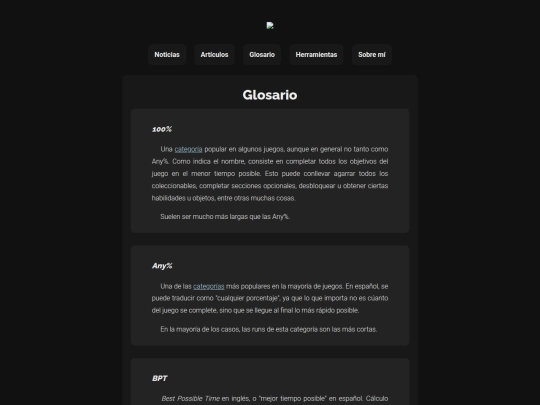 glosario screenshot
