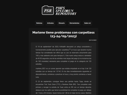 sm64/120/2023-12-20-Marlene-problemas-carpetless screenshot