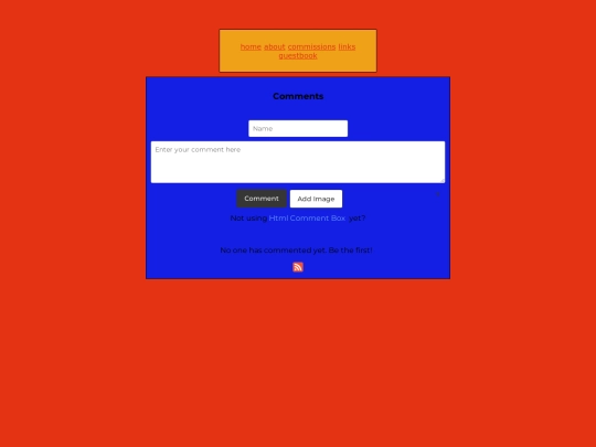 guestbook screenshot
