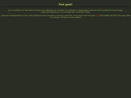 new-email screenshot