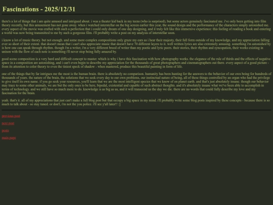 posts/fascinations screenshot