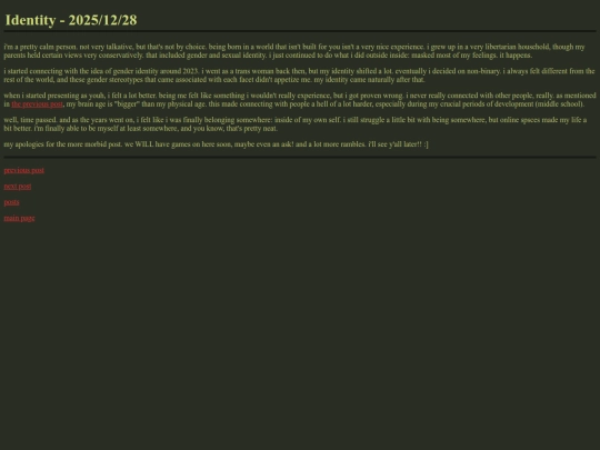 posts/identity screenshot