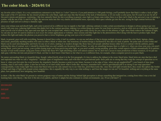 posts/the-color-black screenshot