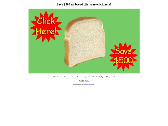 bread screenshot