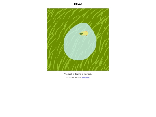 float screenshot