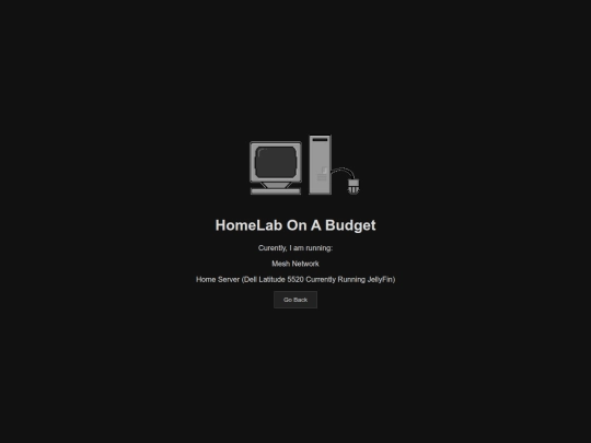 homelab screenshot