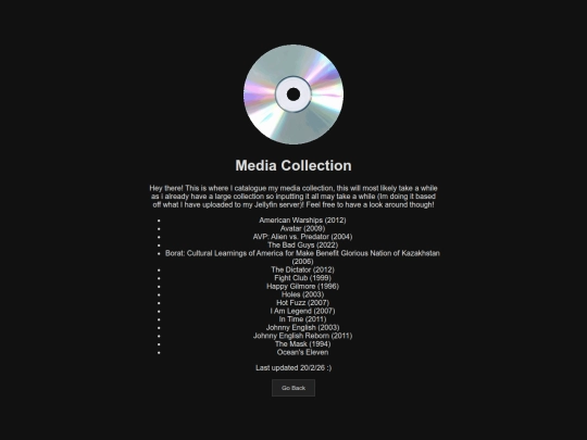 mediacollection screenshot