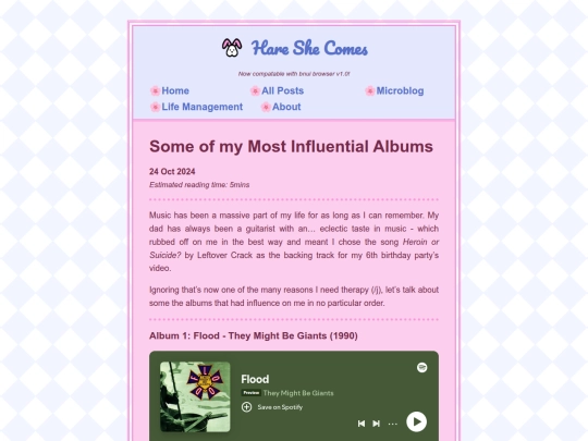 posts/2024-10-24-Some-of-my-Most-Influential-Albums screenshot
