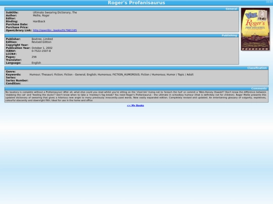 tellico/tellico_files/Roger_s_Profanisaurus-3339 screenshot