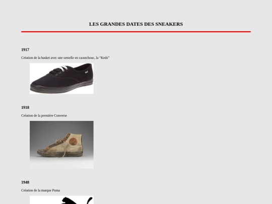 les_grandes_dates_des_sneakers screenshot