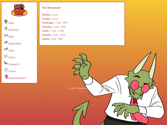 restaurant screenshot