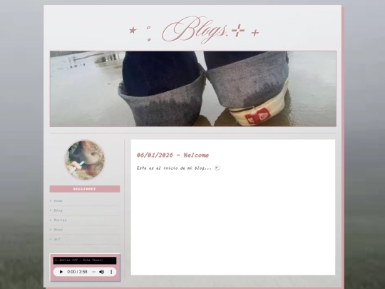 blog screenshot