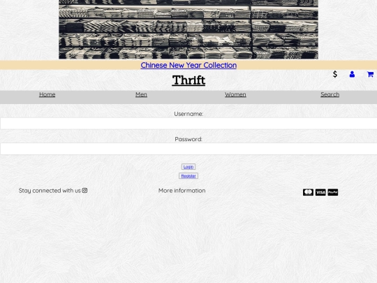 login screenshot