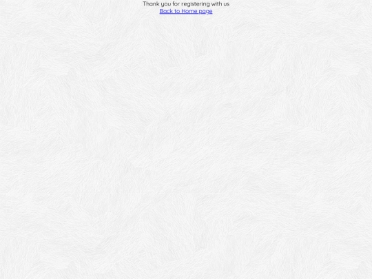 thankyou screenshot