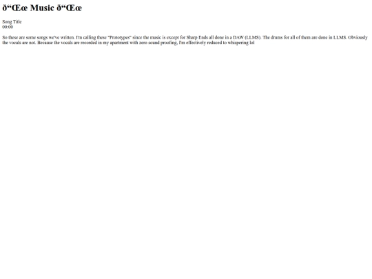 pages/music screenshot