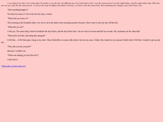 Beginning screenshot
