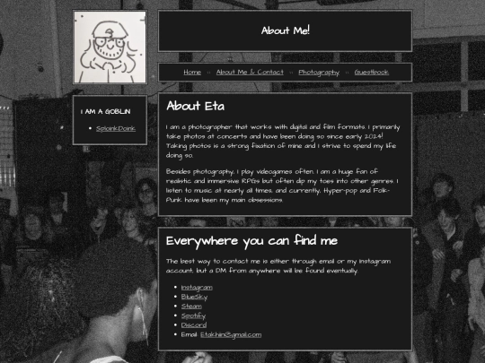 AboutMe screenshot