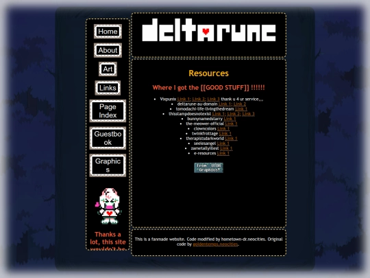 resources screenshot