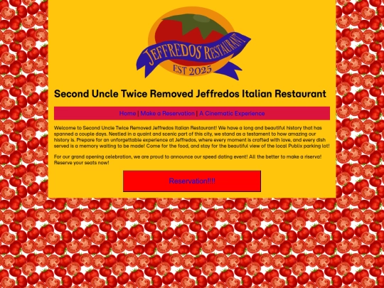 restaurant screenshot