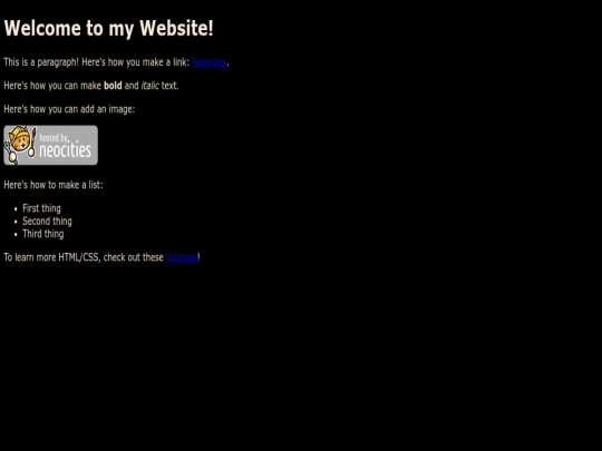 index screenshot