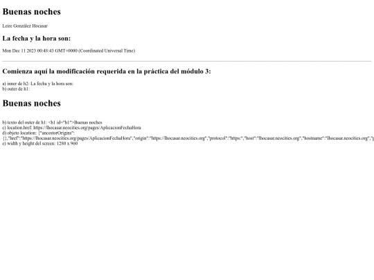 pages/AplicacionFechaHora screenshot