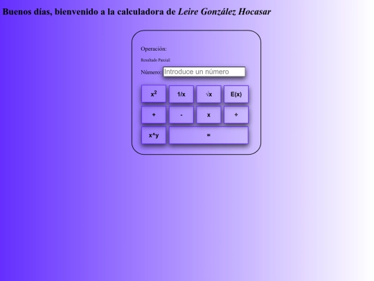 pages/calculadora screenshot