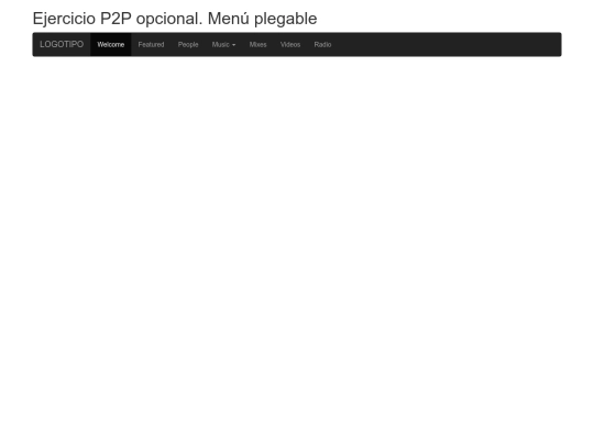 pages/menu screenshot