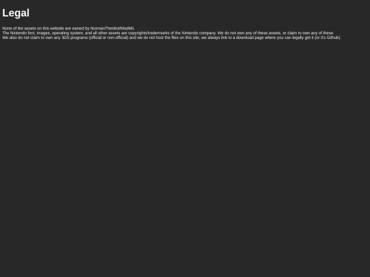 legal screenshot