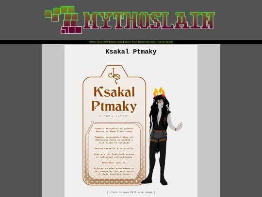 char/ksakal screenshot