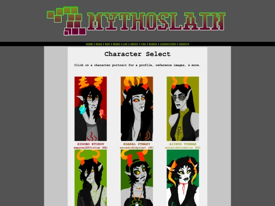 charselect screenshot