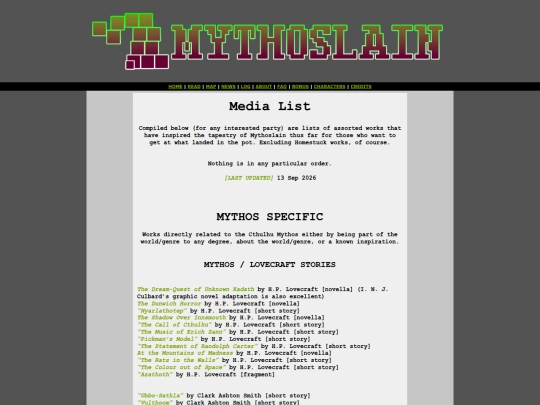 reclist screenshot