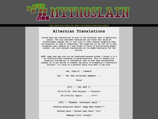 translations screenshot